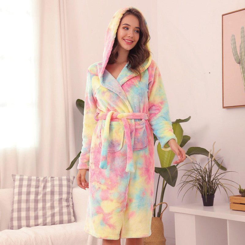 Vestaglia peluches arcobaleno