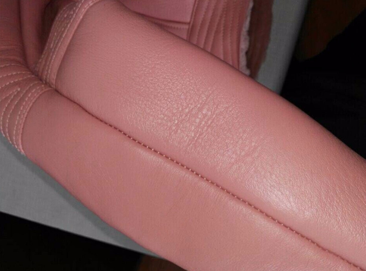 Giacca pelle con collo Eskid