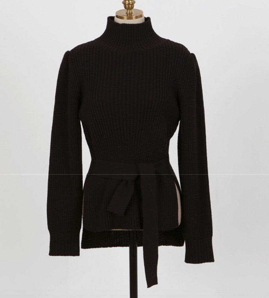 Cardigan shoulderbow