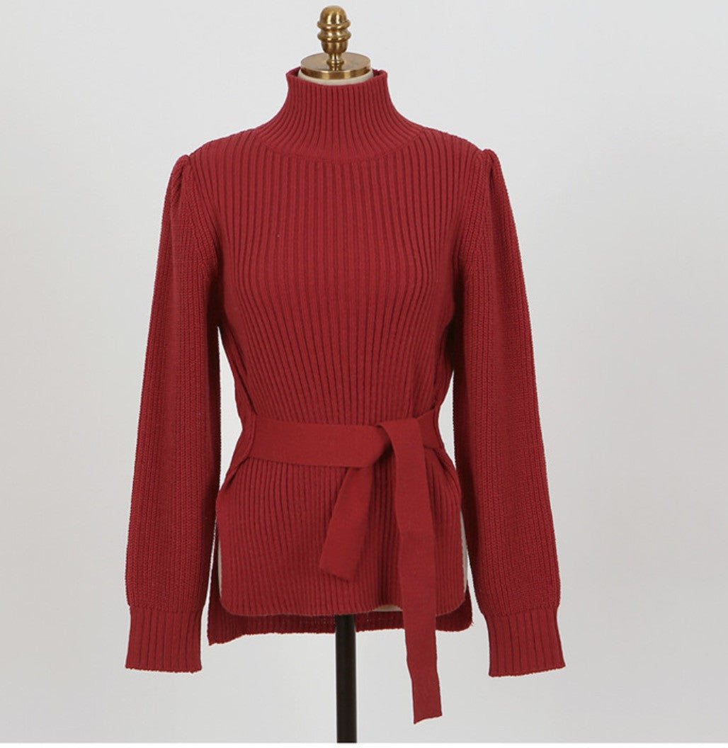 Cardigan shoulderbow