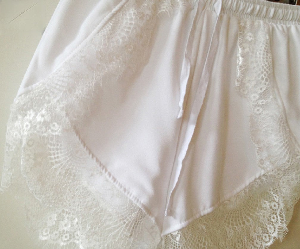 Sirlace Shorts dettaglio pizzo — Dream Shop