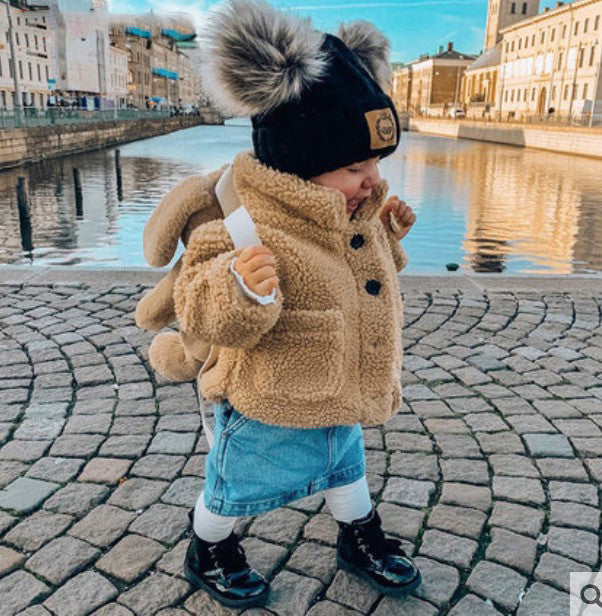 Teddy medio bimba lana