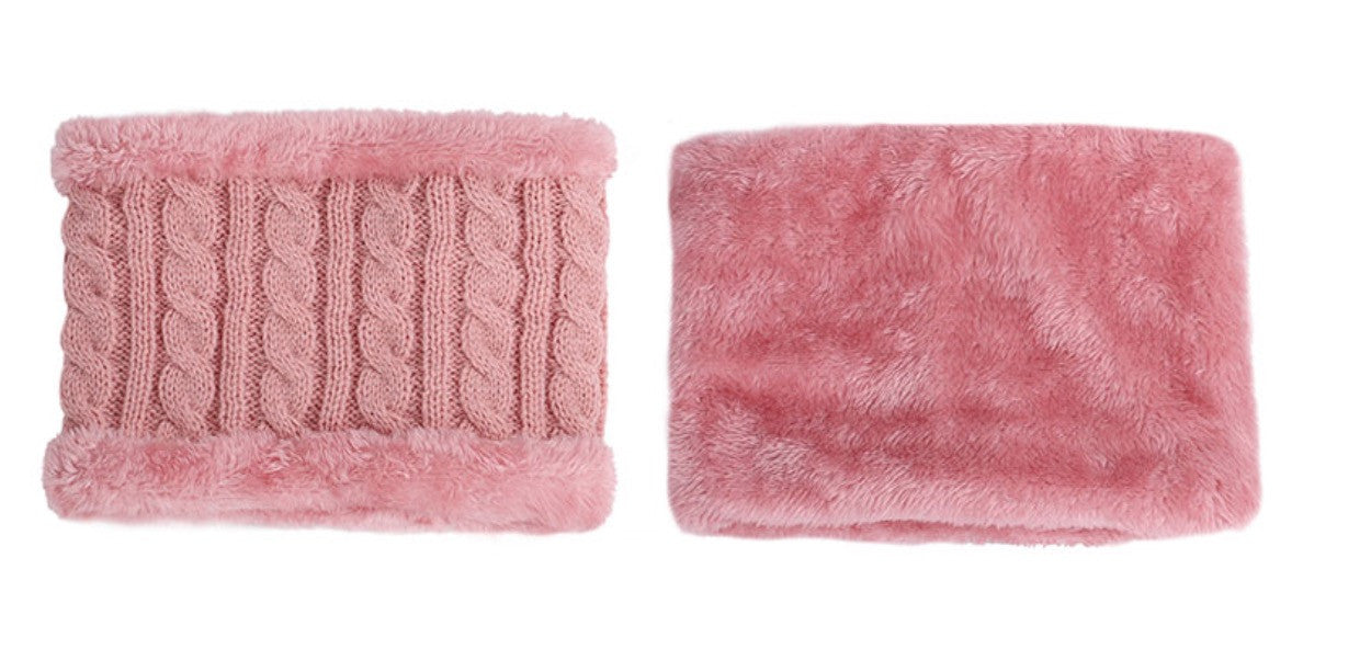 Cappellino double pon-pon treccia baby