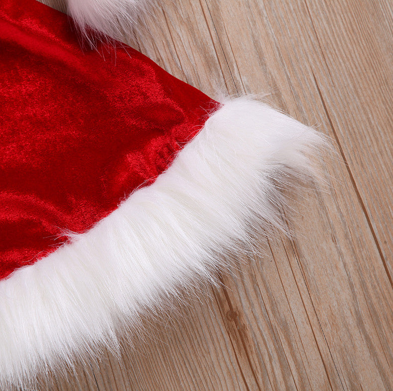 Vestito bimba piccola aiutante di babbo natale