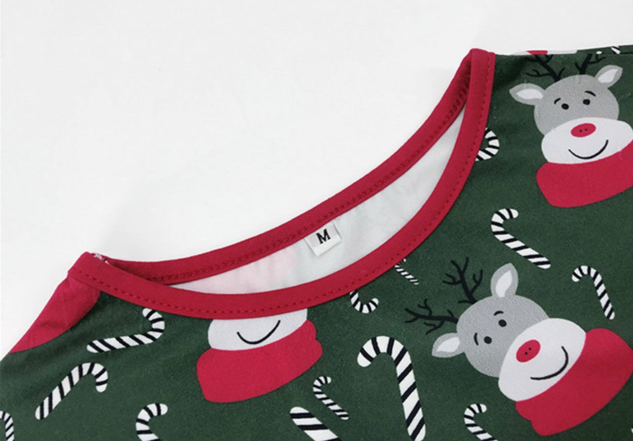 Pigiamino corto renne scacchi