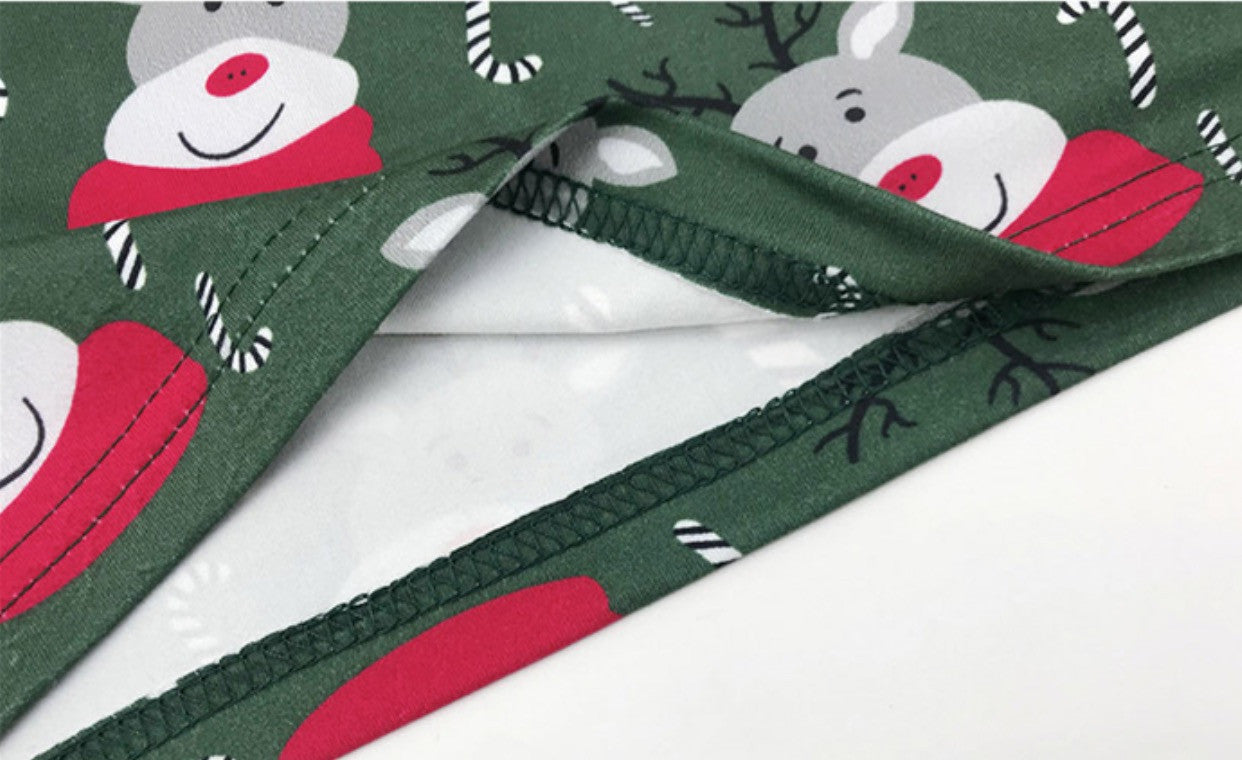 Pigiamino corto renne scacchi