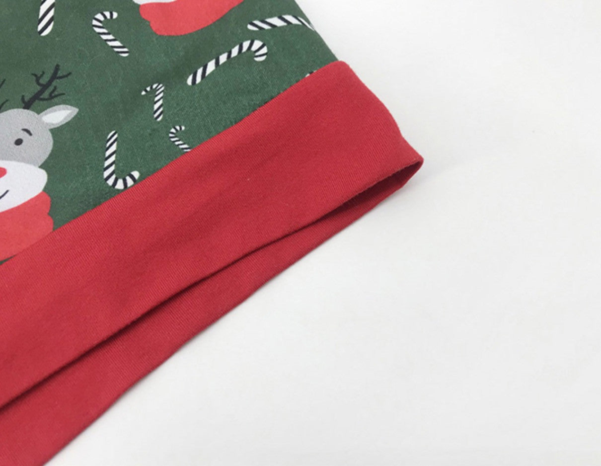 Pigiamino corto renne scacchi