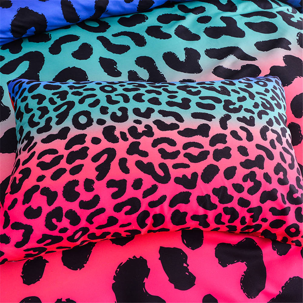 Set letto leopard rainbow