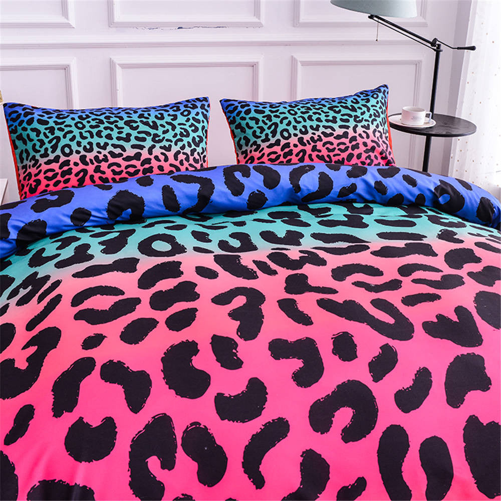 Set letto leopard rainbow