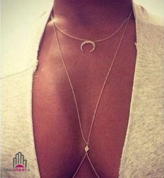 Moon necklace