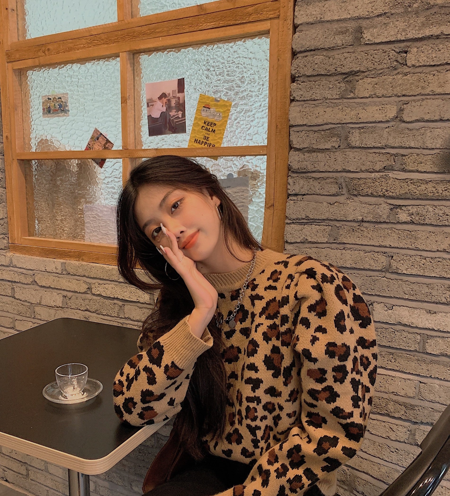 Maglione Leopard Kenya