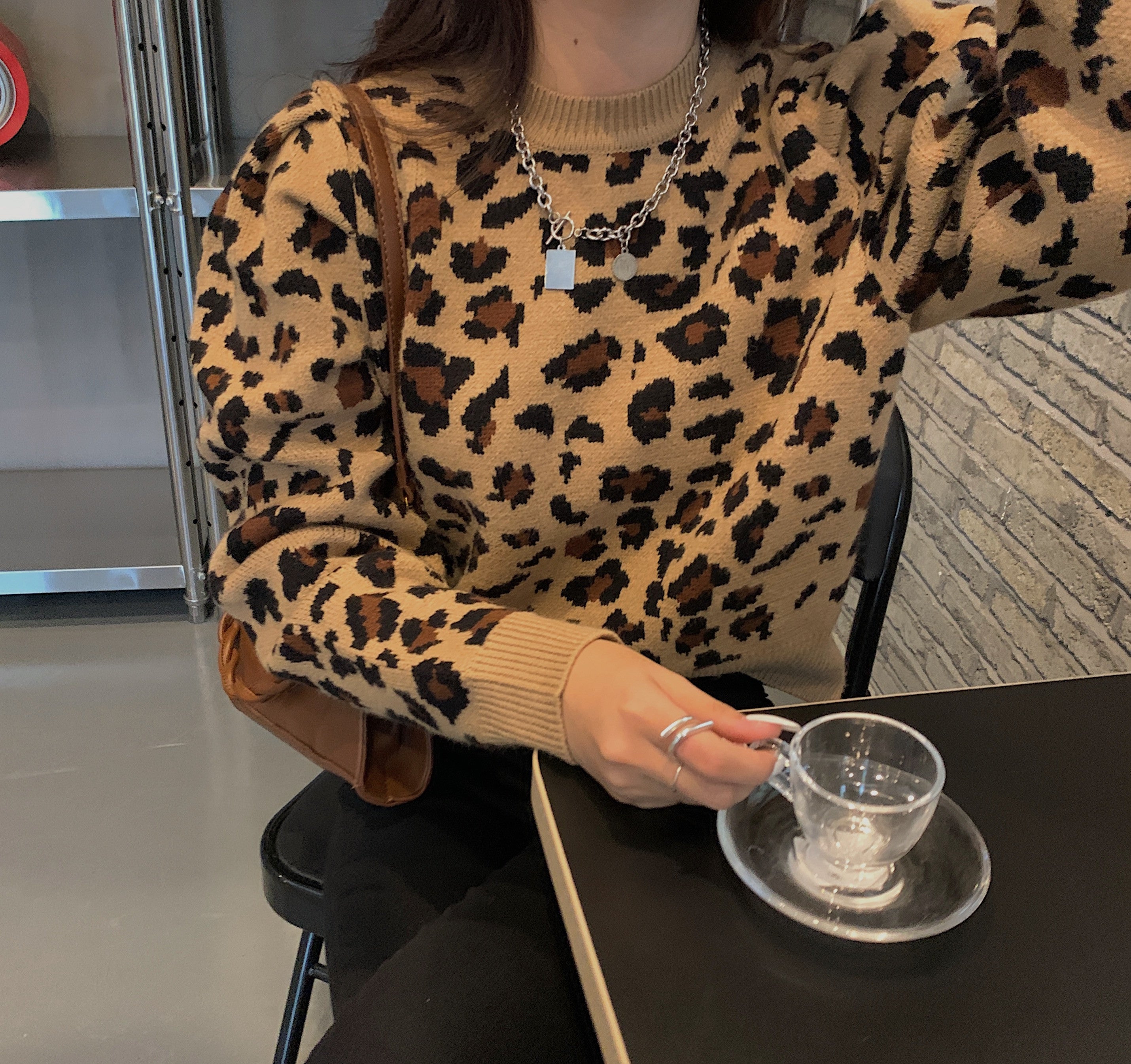 Maglione Leopard Kenya