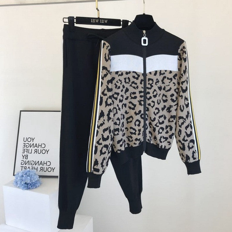 Set tuta in maglia Ghiki Animalier