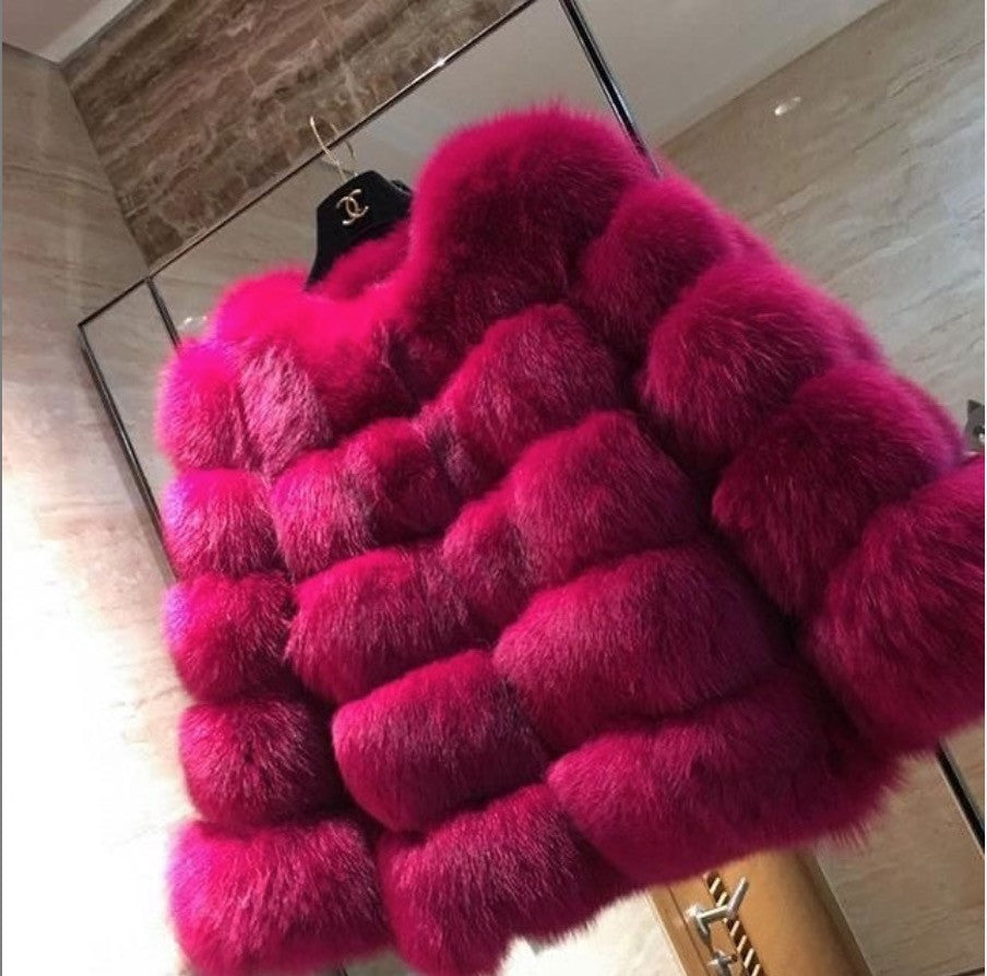 Abrigo de piel Quinzia