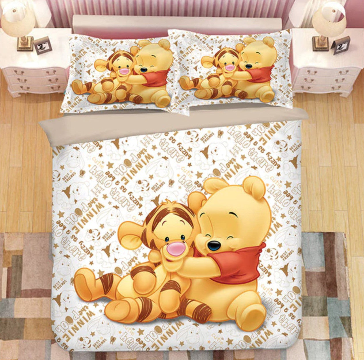 Completo letto baby Winnie the pooh