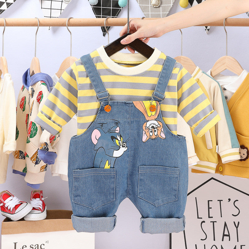 Salopette baby tom & jerry