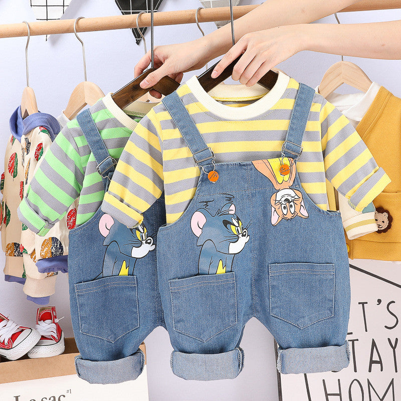 Salopette baby tom & jerry