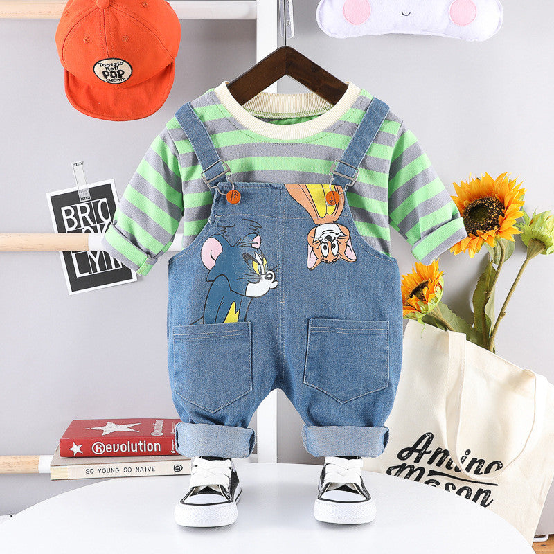 Salopette baby tom & jerry