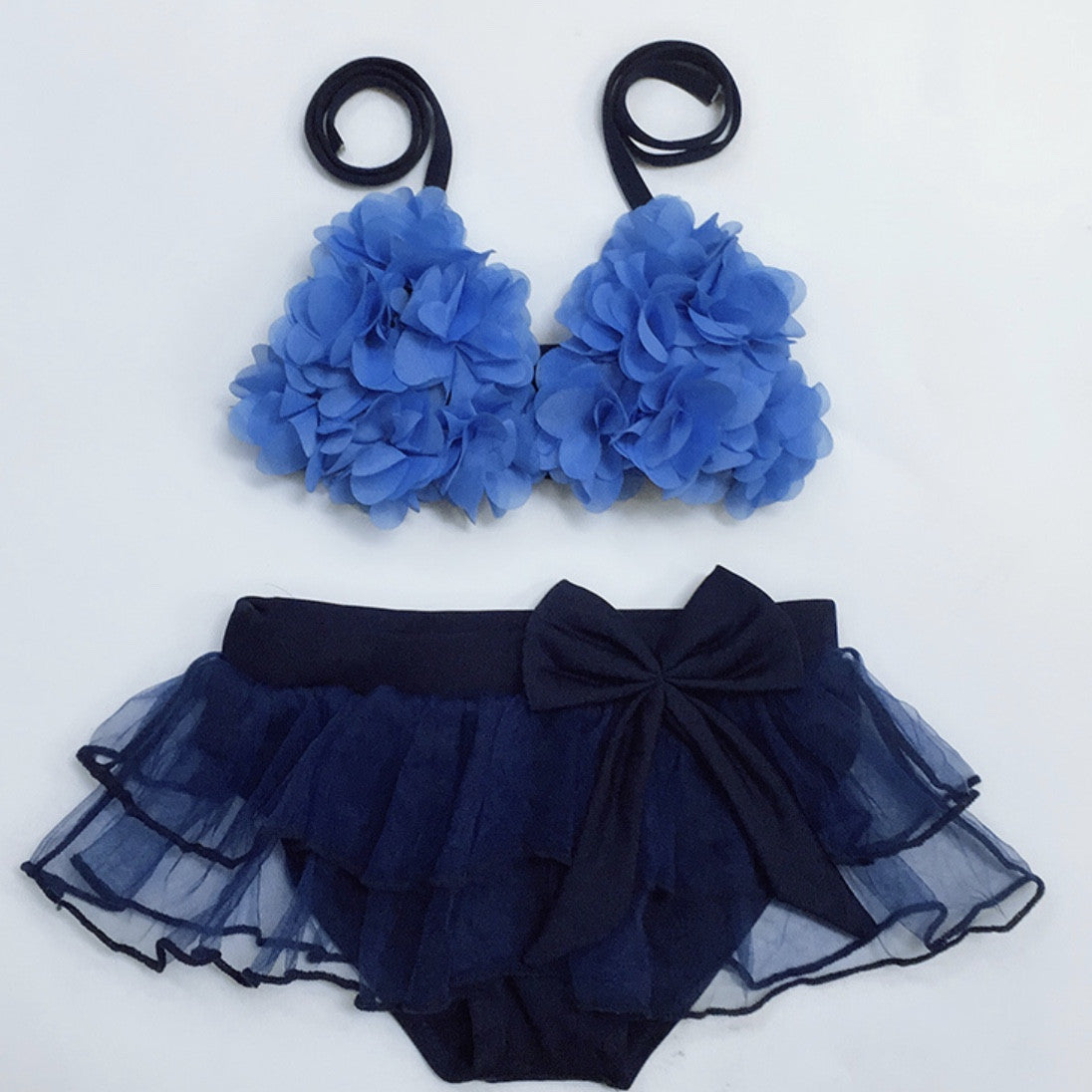 Bikini baby petali tulle