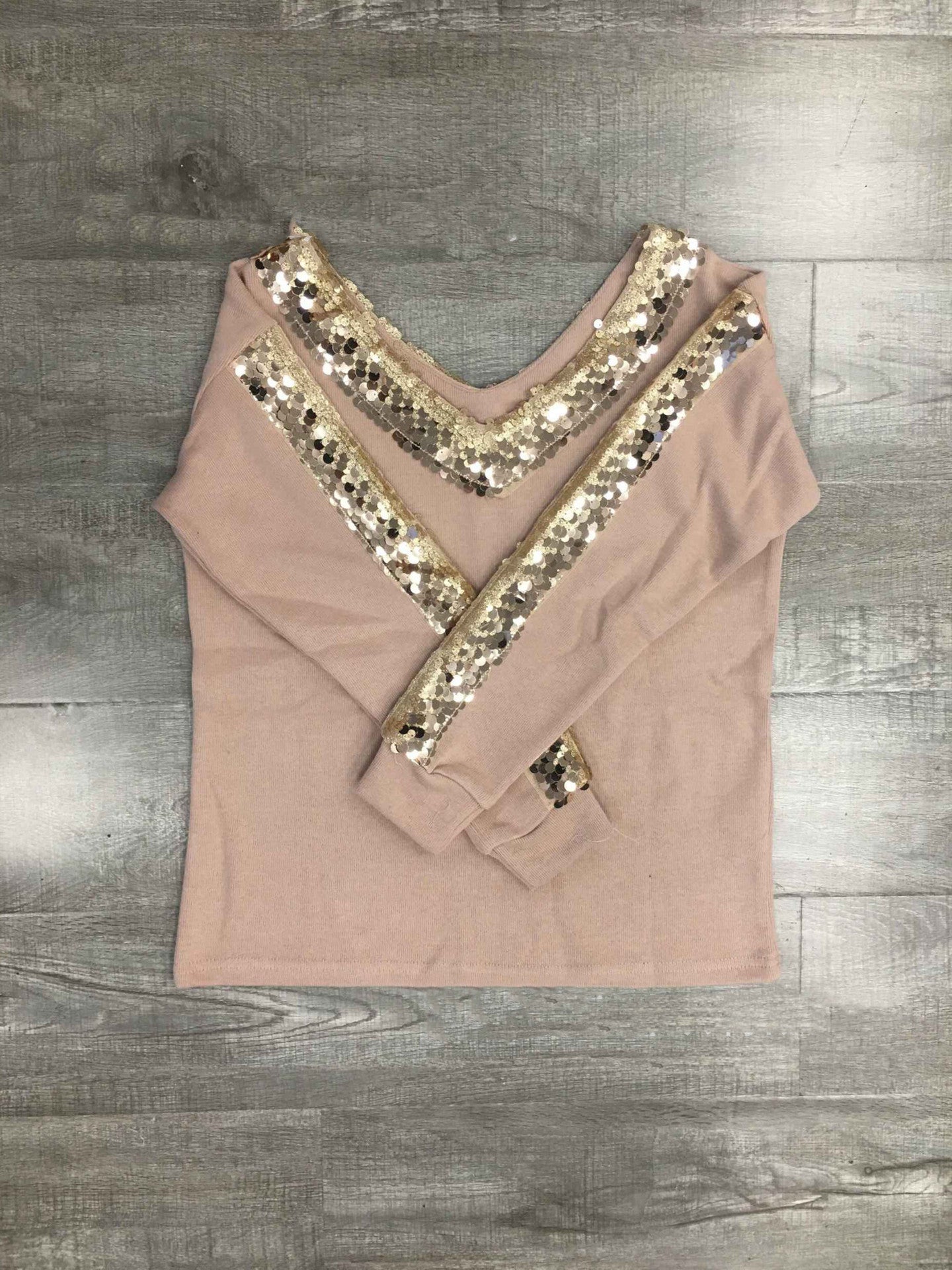 Cardigan sequin profyle