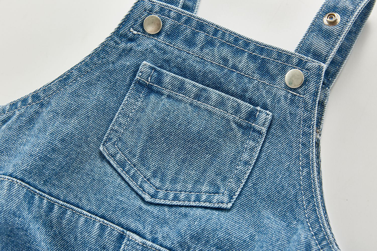 Body-salopette baby denim