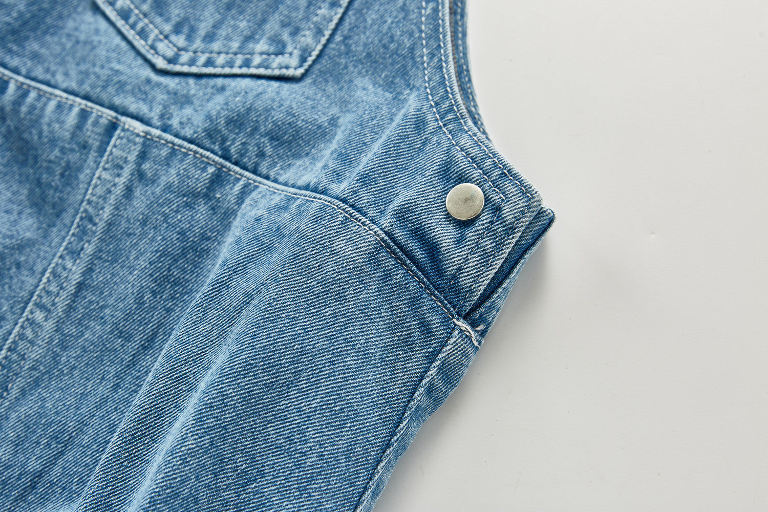 Body-salopette baby denim