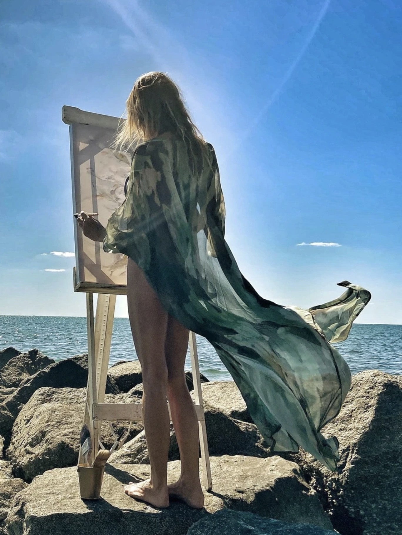 Copricostume chiffon nasty