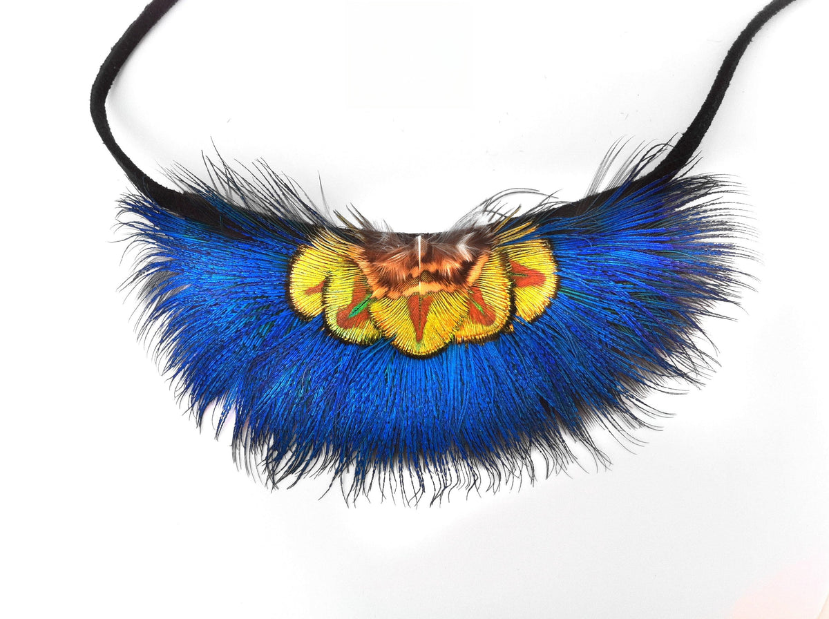 Collana Piuma Liu - indossata look originale | Dream Shop