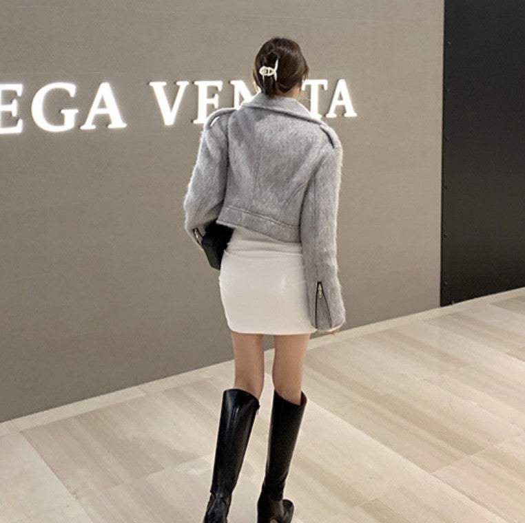 Chiodo peloso grigiotopo