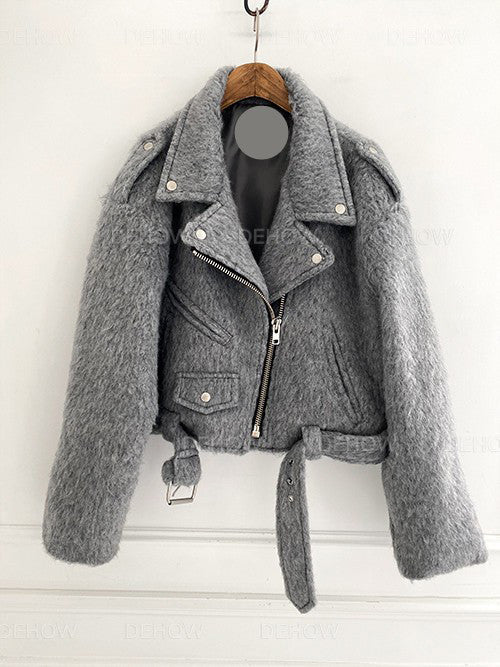 Chiodo peloso grigiotopo