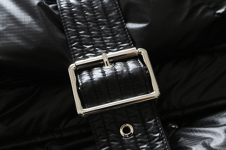 Piumino lungo Estyl cappuccio