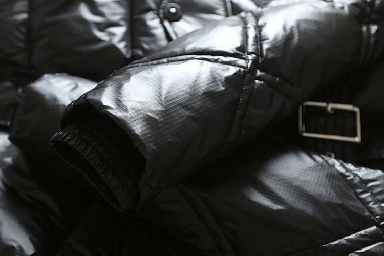 Piumino lungo Estyl cappuccio