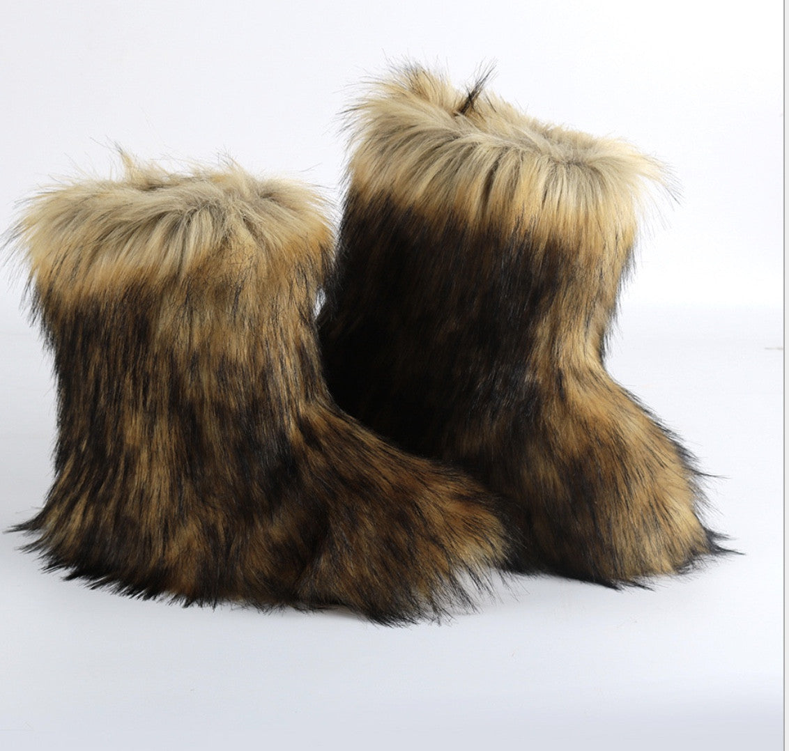 Stivaletti pelosi Briki