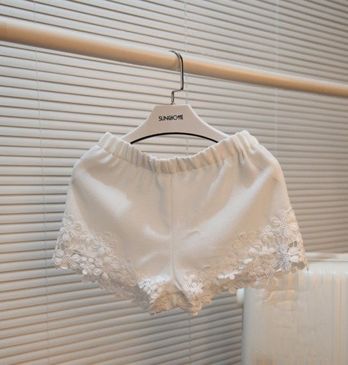 Solid Margareth Shorts Nero vista posteriore | Dream Shop