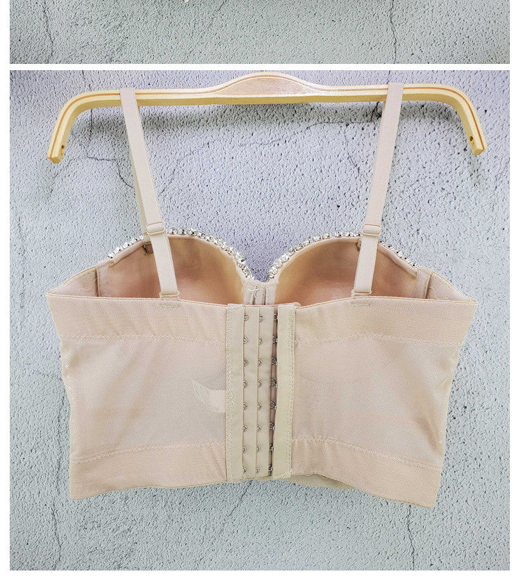 Crop Top Diamond Chain