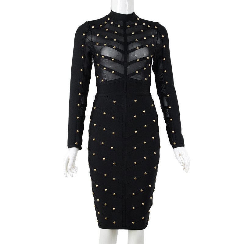 Abito spider borchie