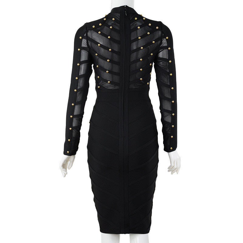 Abito spider borchie