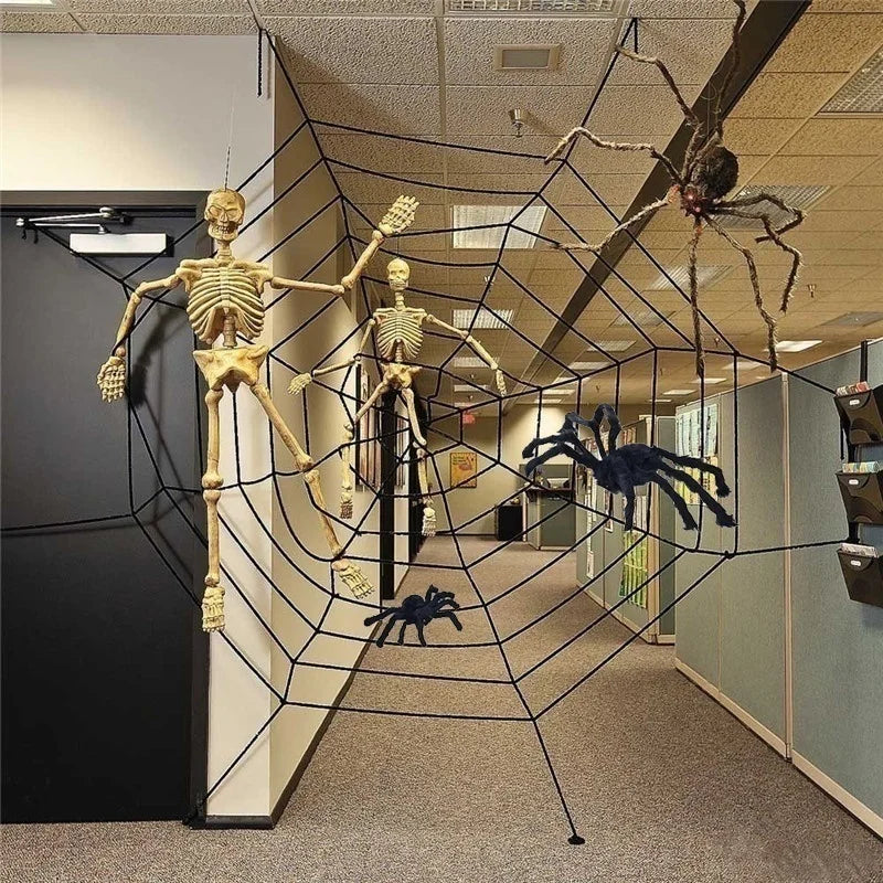 Ragno gigante peloso Halloween
Decoro casa stregata occhi rossi