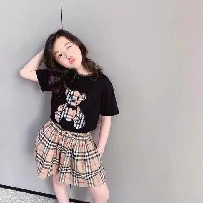 T-shirt baby orso tweed