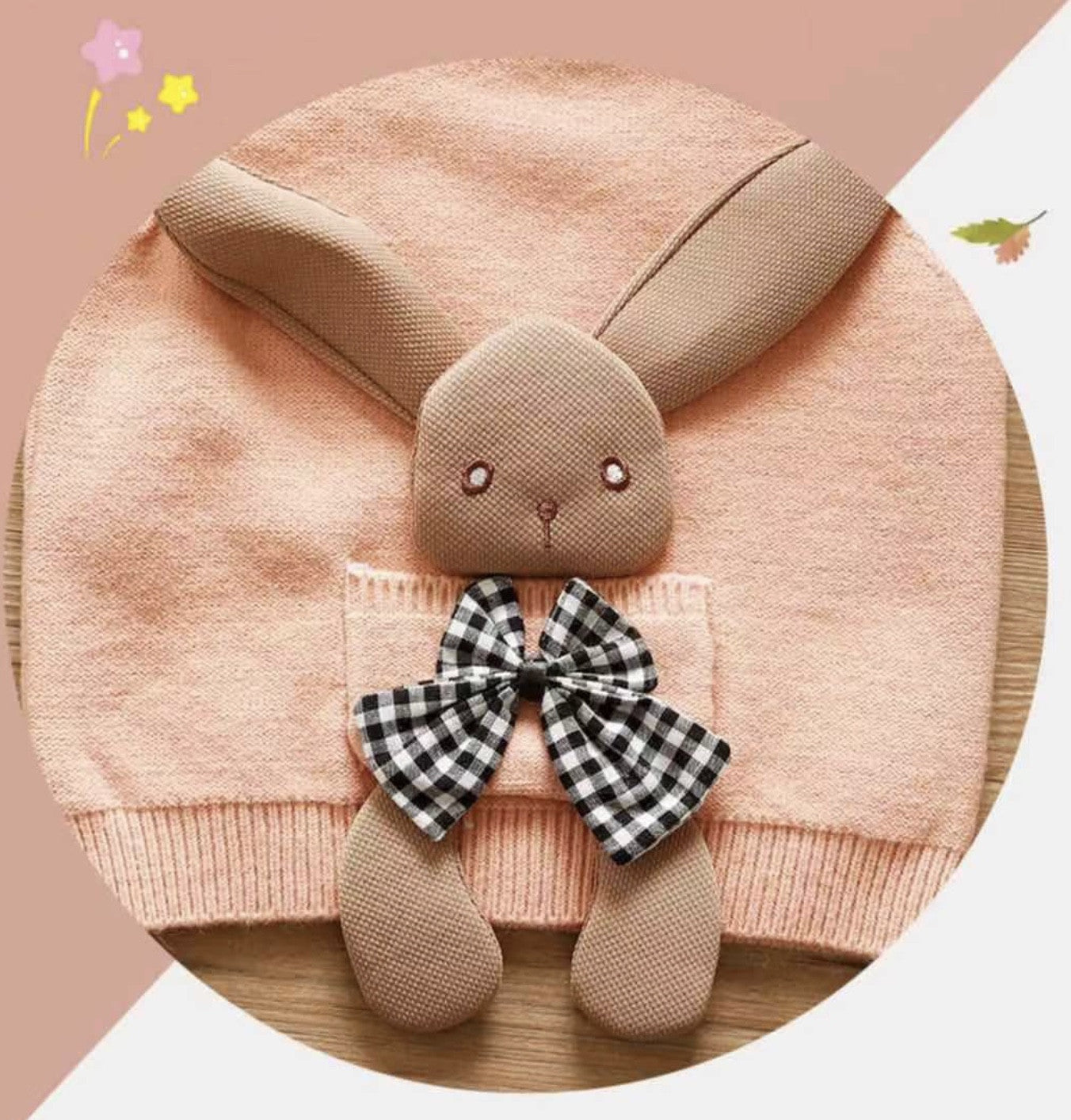 Gilet bimba coniglietto