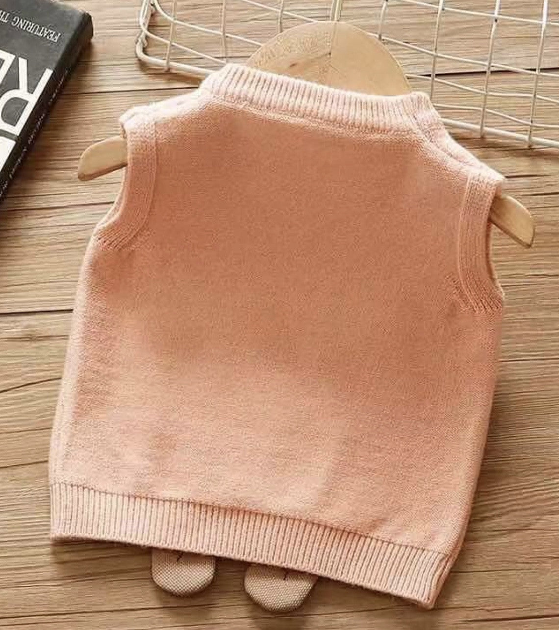 Gilet bimba coniglietto