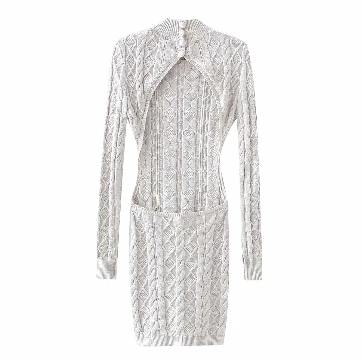 Knitty backless dressy