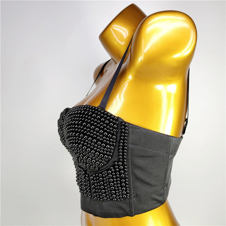 Corpetto strass Jann