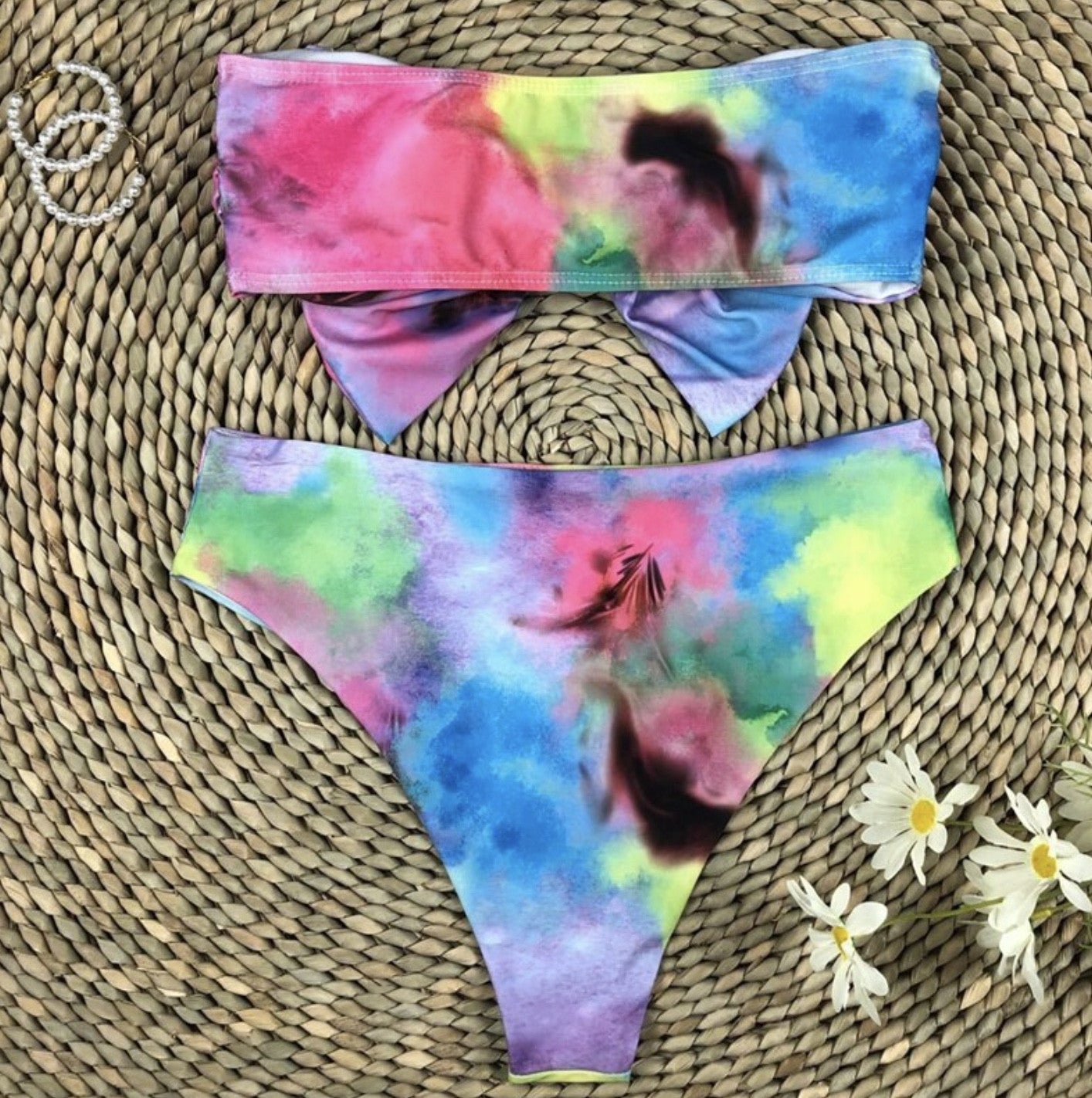 Bikini rainbow christal