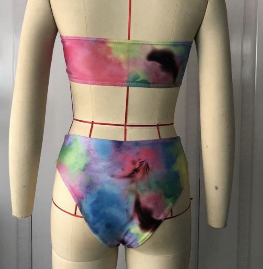 Bikini rainbow christal