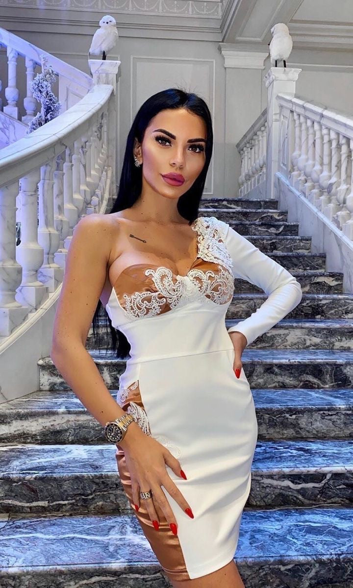 Abito monospalla Glissh