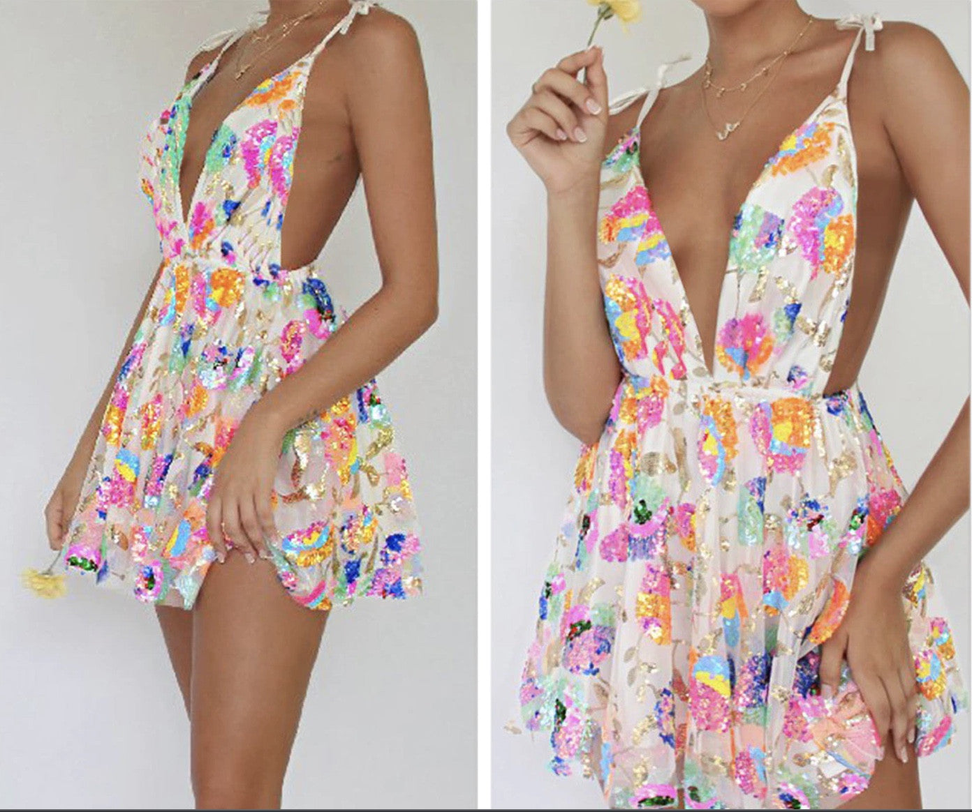 Minidress colorful Caryb