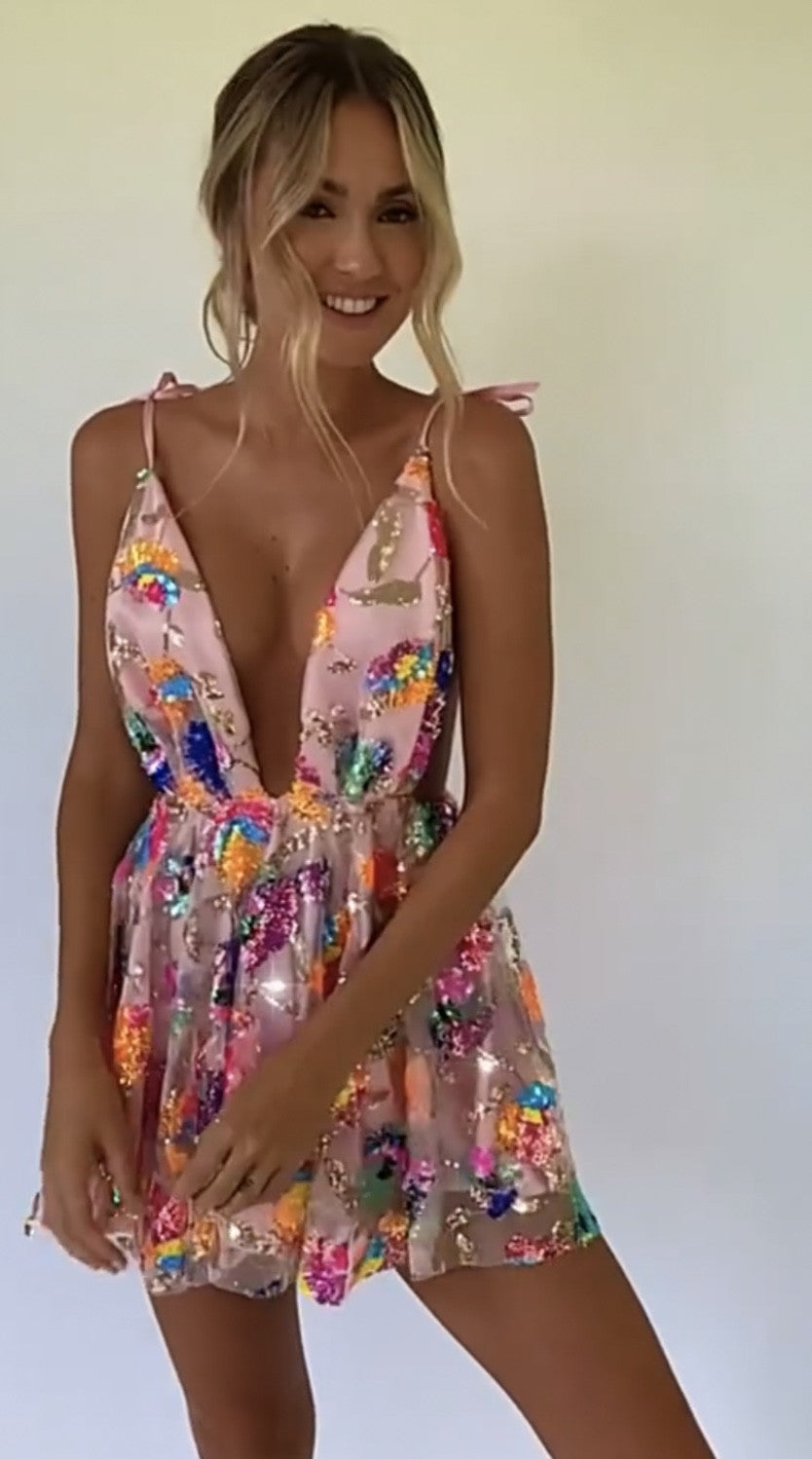 Minidress colorful Caryb