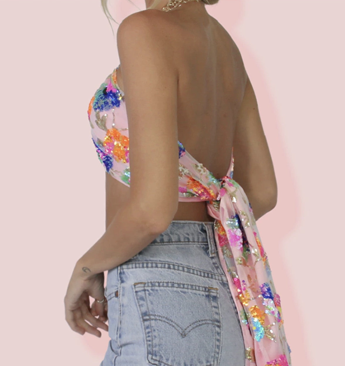 Croptop colorful Caryb