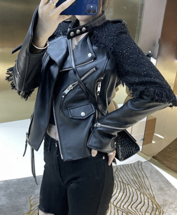 Giubbino pelle Syster